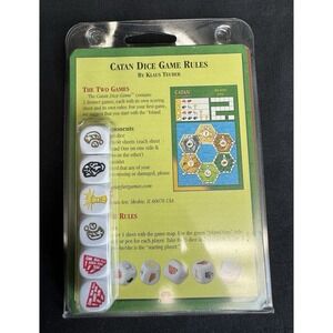 New Open Package Catan Dice Game By Klaus Two Distinct Games